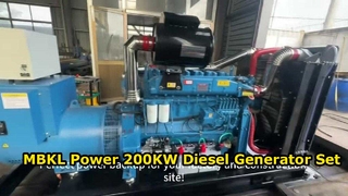 200 kW dieselgeneratorset – MBKL Power