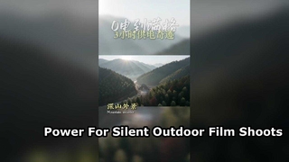 Silent Generator Solves Remote Film Shooting Power Troubles