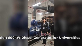 Universiteiten van stroom voorzien met een Yuchai-dieselgenerator van 2000 kVA | MBKL-KRACHT
