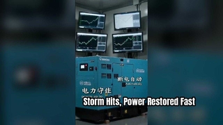 Stroomstoring bij extreem weer | MBKL POWER-back-upgenerator herstelt een kritiek meteorologisch station