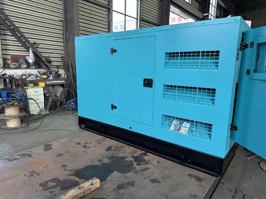 70kW stille diesel generator met Weichai motor.