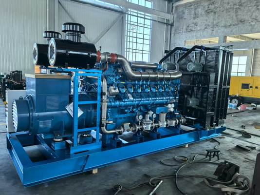 Goede prijs. Open/Stille Diesel Generator Set 1000KW/1250KVA met Weichai 16M33D1280NG10 GAS Motor en Wuxi Stanford Alternator online