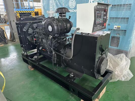 60KW open type diesel generator set met SDEC motor.