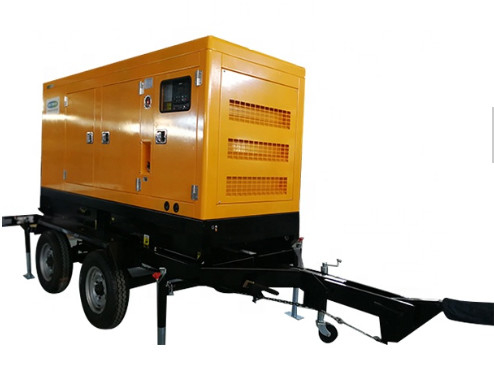 kwaliteit Perkins 1103A-33TG1 45KVA 36KW Trailer Diesel Generator Set fabriek