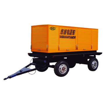 Goede prijs. Stil aanhangwagen type YND485ZLD 36kva 20kw dieselgenerator online
