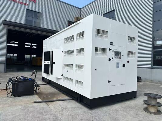 1000 kW geluidssluiting Dieselgenerator voor fabrieken, datacenters en ziekenhuizen